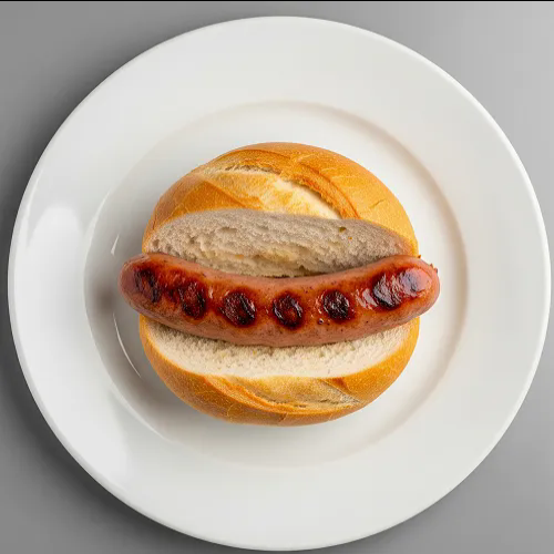 Sausage On Roll 