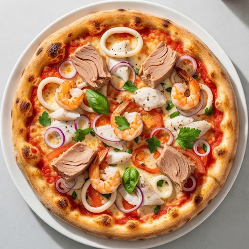 Sea Food Pizza 